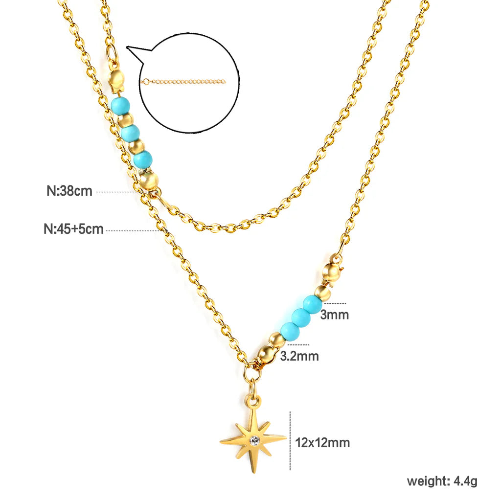 Alya Double Necklace