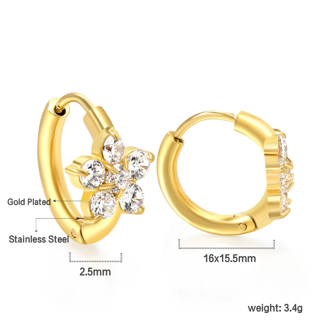Yasmina Hoops Earring