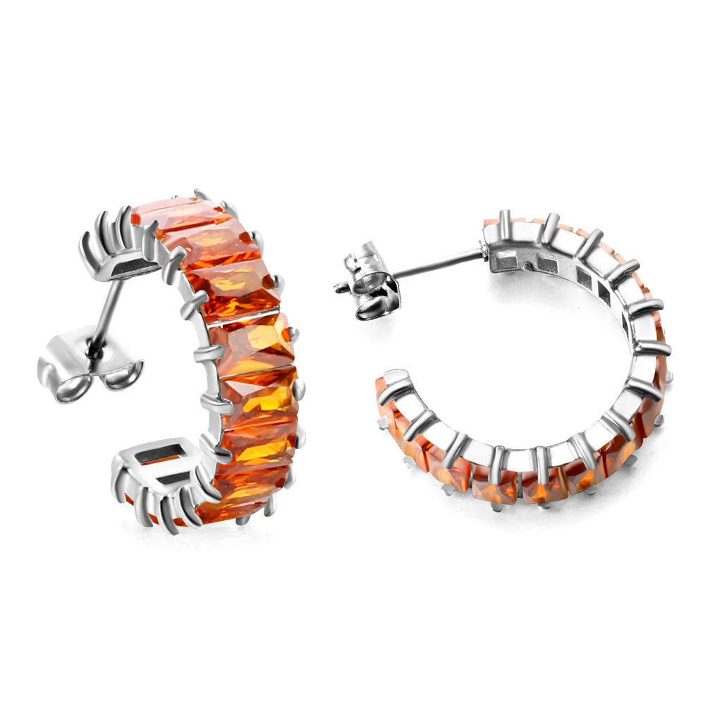 Samra Fire Silver Earring
