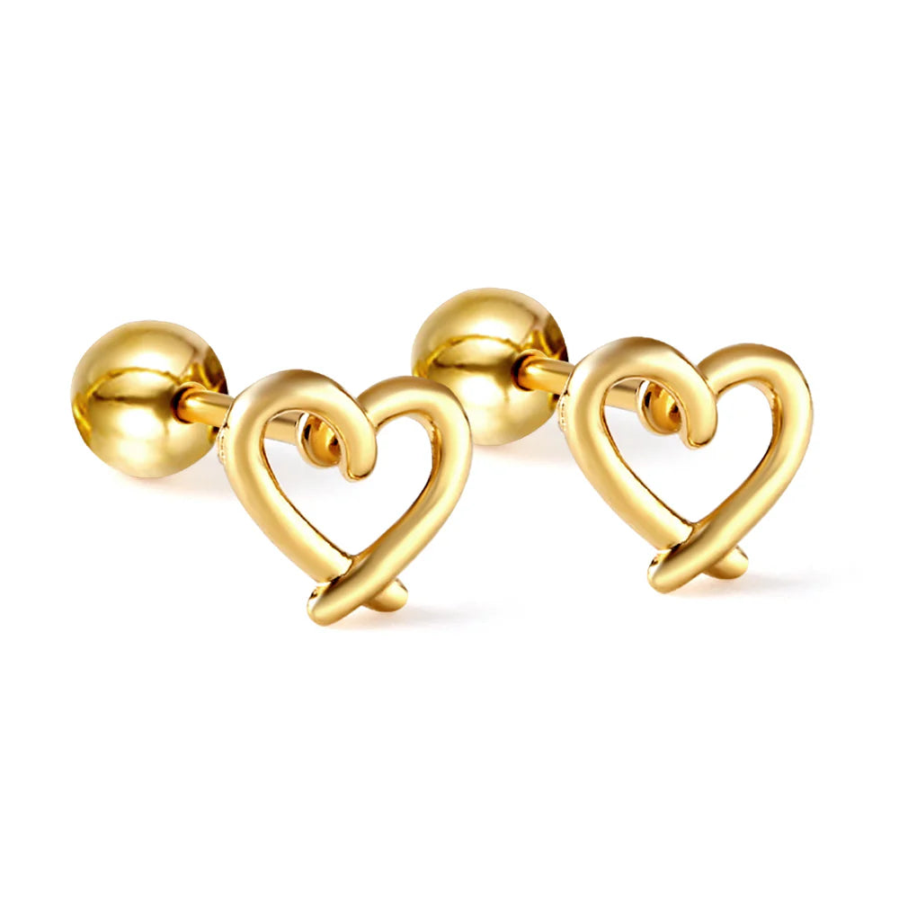 Mini Heart Cartilage Earring