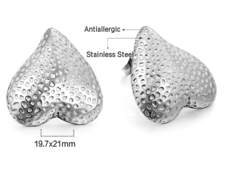 Hanaa Silver Earring