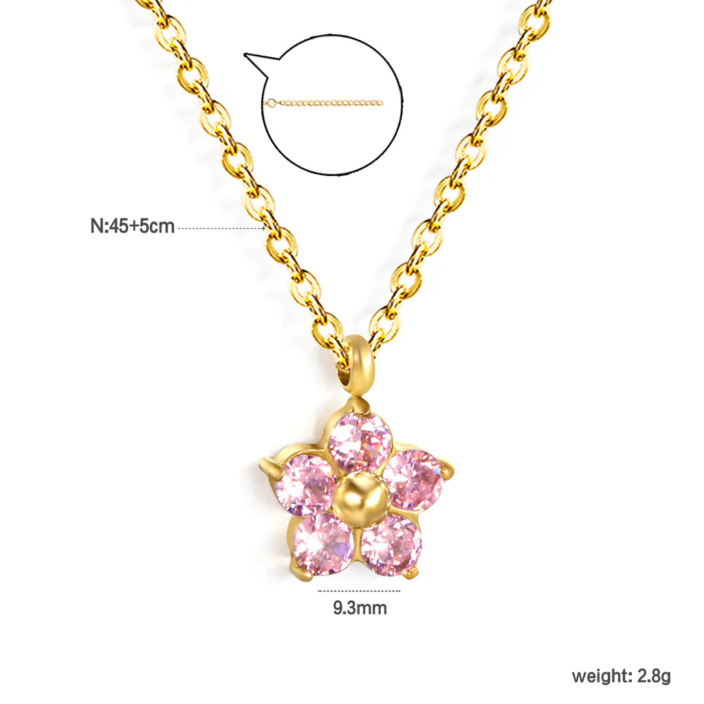 Selena Pink Necklace