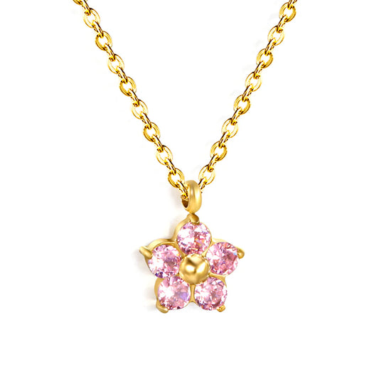 Selena Pink Necklace