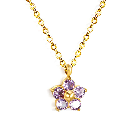 Selena Lilac Necklace