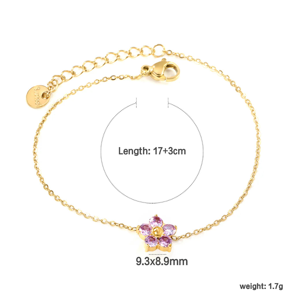 Selena Lilac Bracelet