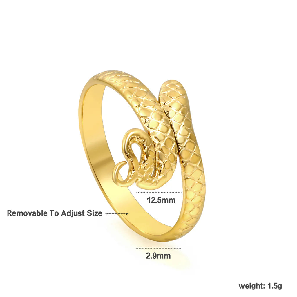 Minimal Medusa Adjustable Ring