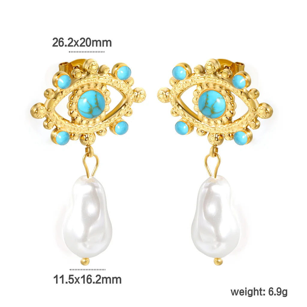 Hamsa Earring