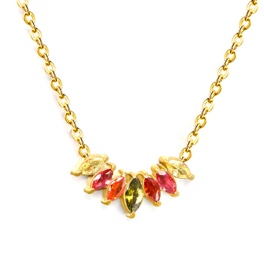 Dalaa in Red Necklace