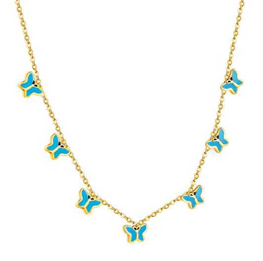 Luana Butterfly Necklace