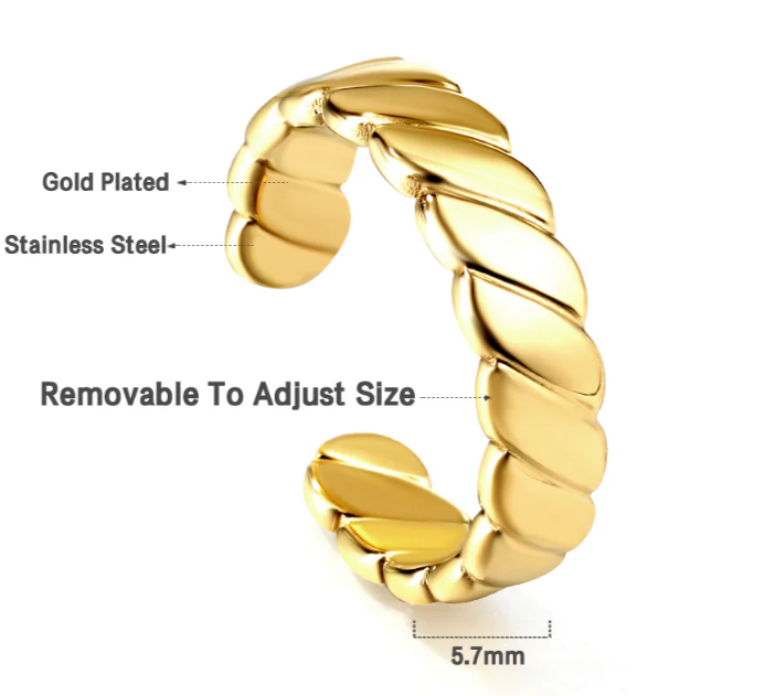 Luana Adjustable Ring