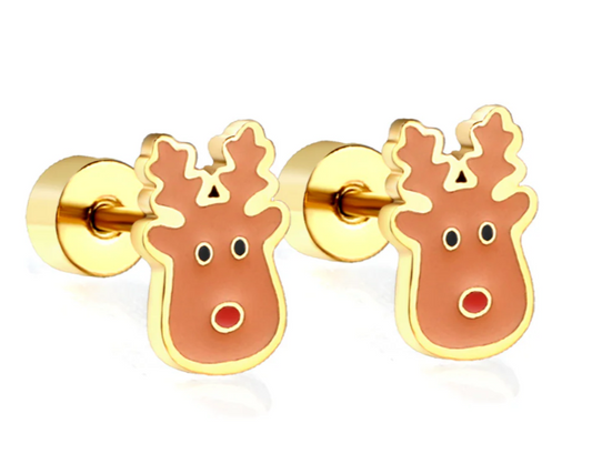 Reindeer Comfy Earring