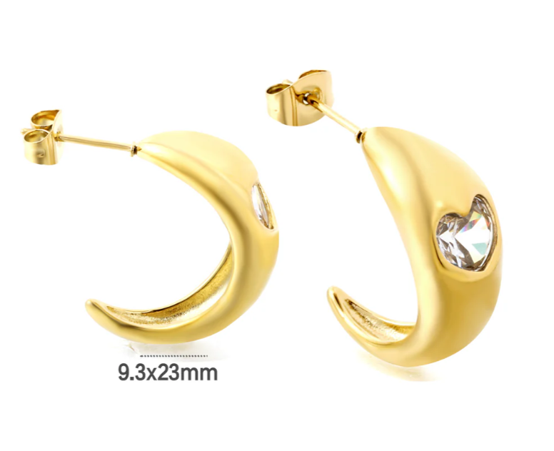 Lilian White Earring