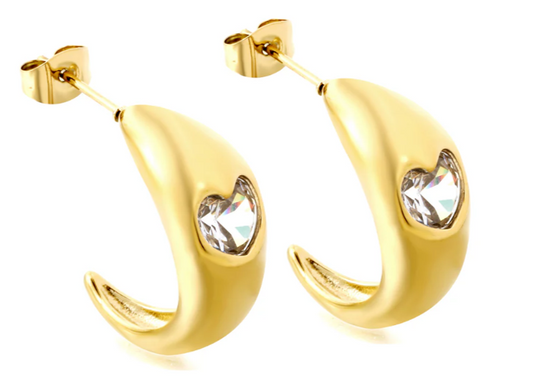 Lilian White Earring