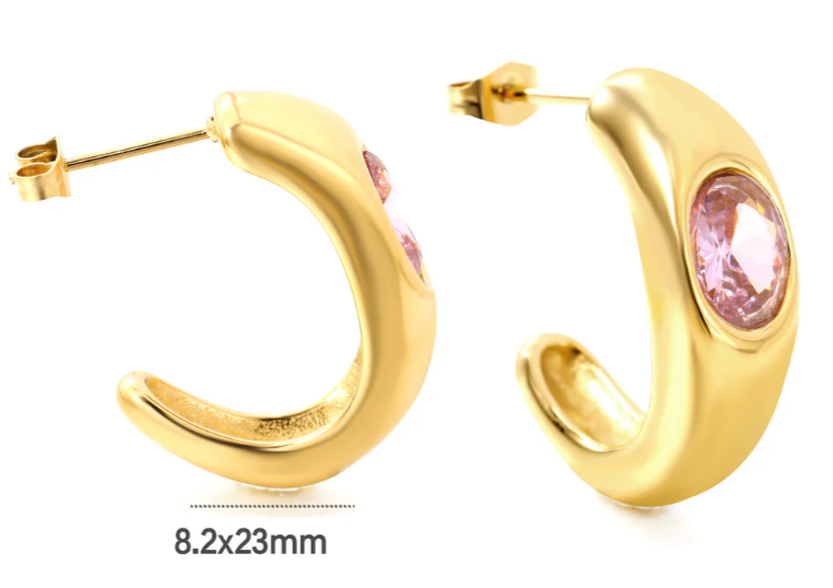 Lilian Lilac Earring
