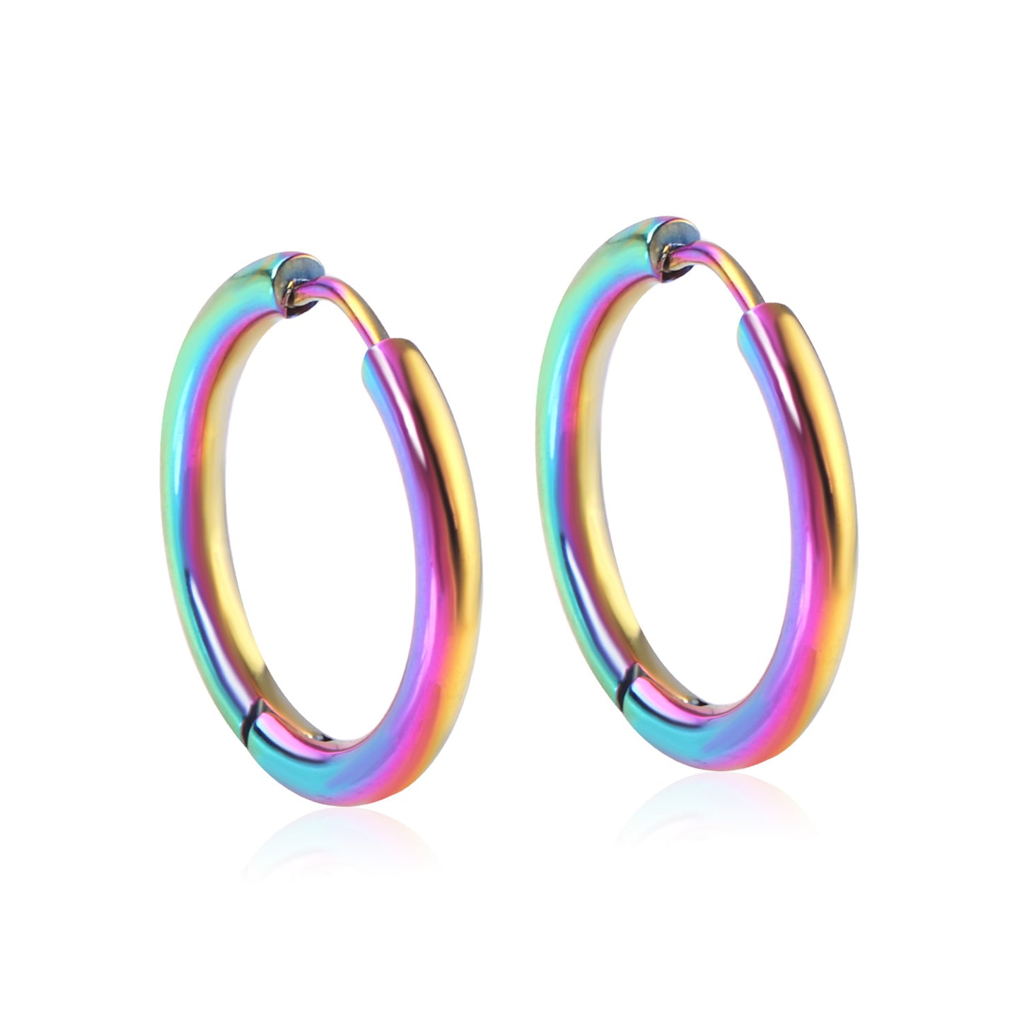 Metallic Stud Earring